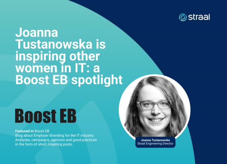 Joanna Tustanowska is inspiring other women in IT: a Boost EB spotlight
